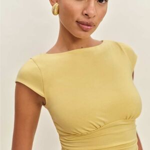 Reformation Madelyn Knit Top